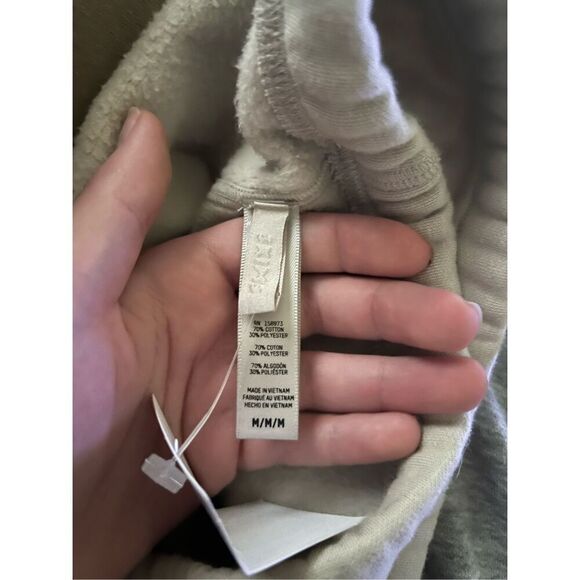 NWT SKIMS Cotton Fleece Bralette Stone Size M - Picture 6 of 6